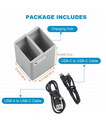 Chargeur multiple pour DJI Mini 3 Pro