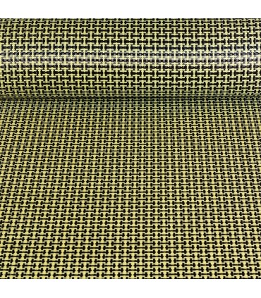 Tissu en fibre de carbone-Kevlar 164g (rouleau de 1m x 100cm)