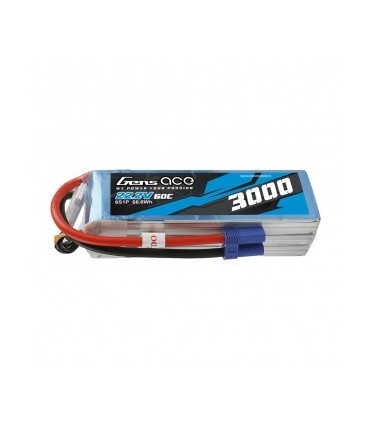 Batterie Lipo Gensace 6S 3000mAh 60C