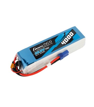 Batterie lipo Gensace 4000 mAh 6S 45C