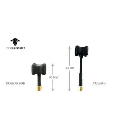 Antennes TBS Triumph Stub RHCP x2