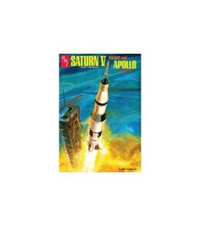 Maquette de fusée en plastique Saturn V 1/200